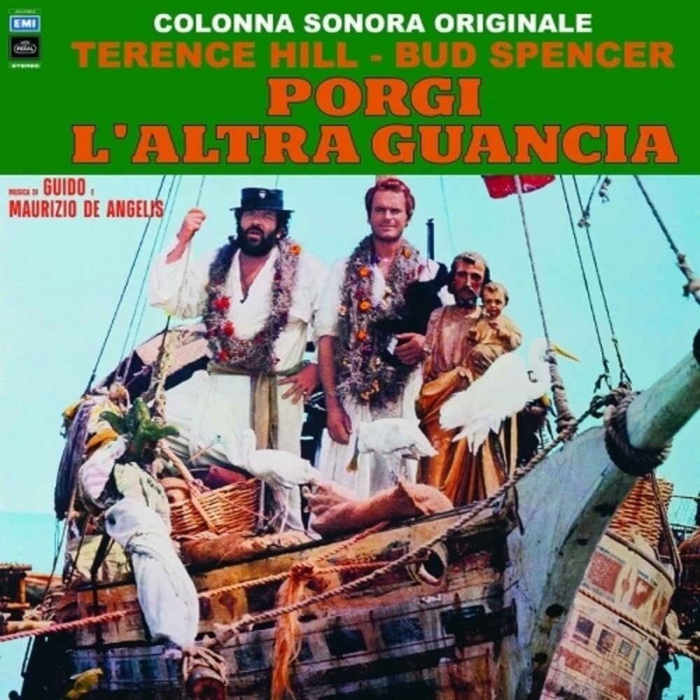 the album cover for De Guido Angelis  & Maurizio (Ita) - Porgi L'altra Guancia - O.S.T. (Ita)