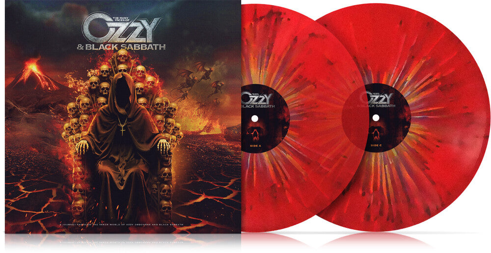Various Artists - Many Faces Of Ozzy & Black Sabbath [Red] Vinyl Record