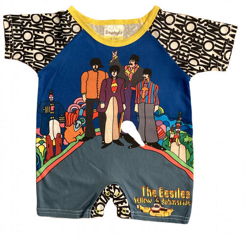 Daphyls Beatles Love Romper 6-12 Tblvr-612 - Daphyls Beatles Love Romper 6-12 Tblvr-612 - Apparel