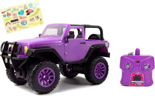 1:16 Girlmazing Jeep Wrangler Purple Rc Car - 1:16 Girlmazing Jeep Wrangler Purple Rc Car - Collectibles