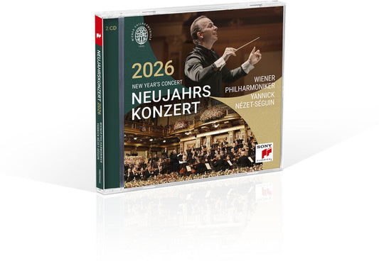 Pre-Order: Wiener Philharmoniker / Nezet-Seguin, Yannick - Neujahrskonzert 2026 / New Year's Concert 2026 [CD] Music CD