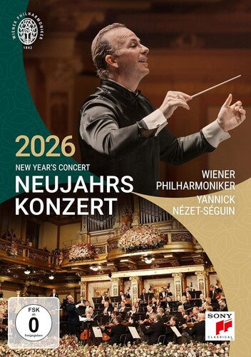 Wiener Philharmoniker / Nezet-seguin,yannick - Neujahrskonzert 2026 / New Year's Concert 2026 - DVD