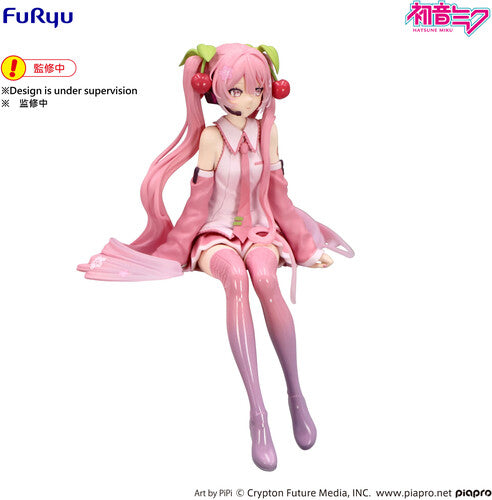 Hatsune Miku Noodle Stopper Sakura Miku 2026 Stat - Hatsune Miku Noodle Stopper Sakura Miku 2026 Stat - Collectibles
