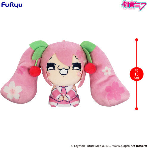 Hatsune Miku Mochipico Sakura Miku Ver C Plush - Hatsune Miku Mochipico Sakura Miku Ver C Plush - Collectibles