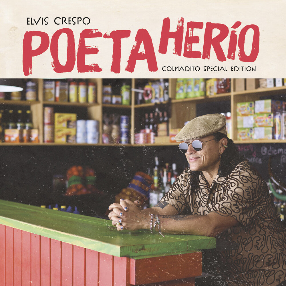 the album cover for Crespo, Elvis - Poeta Herio - Colmadito