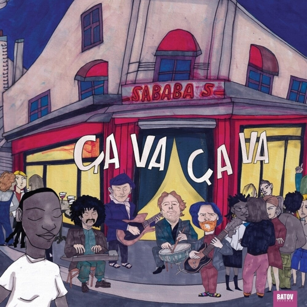 the album cover for Sababa 5 - Ca Va Ca Va