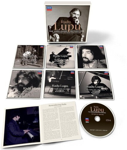Lupu,radu - Unreleased Recordings: Decca Masters & Radio Tapes - Music CD