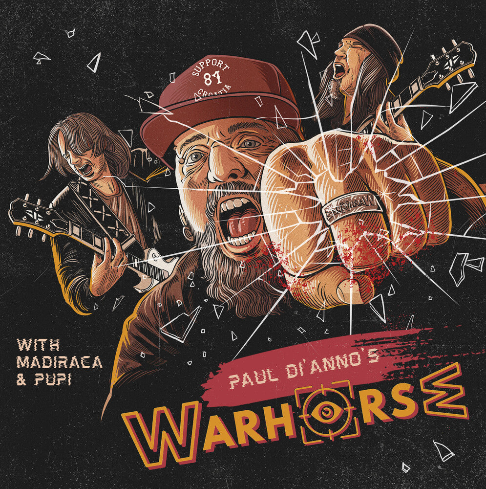 Paul Di'anno's Warhorse [LP] Vinyl Record