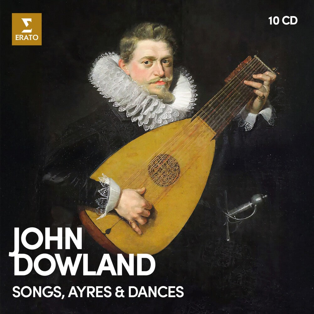 the album cover for John Dowland: Songs Ayres & Dances / Various - John Dowland: Songs Ayres & Dances / Various