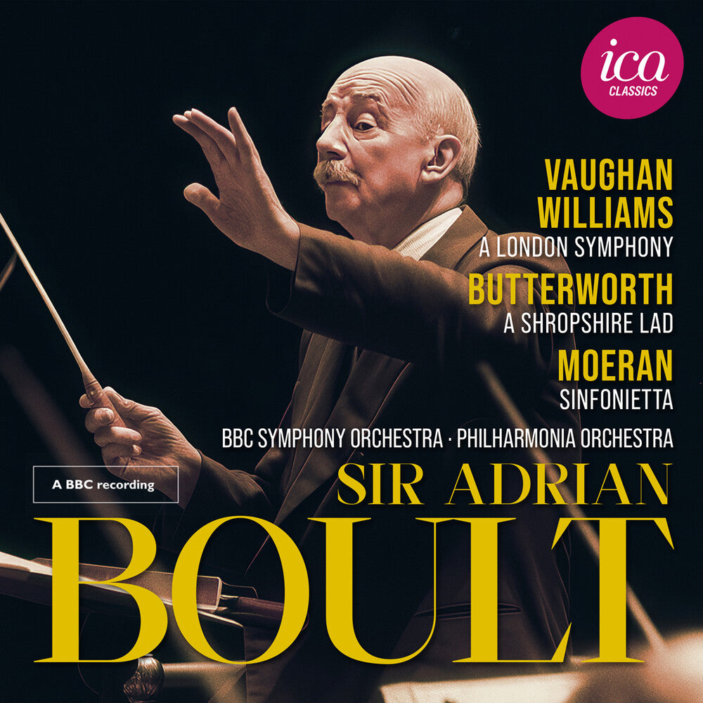 Pre-Order: Vaughan Williams Butterworth & Moeran (Live) Music CD