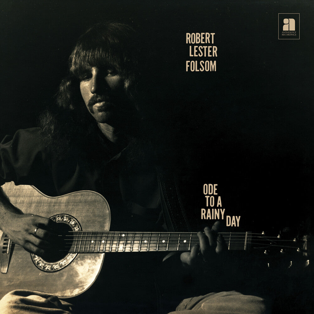 the album cover for Robert Lester Folsom - Ode To A Rainy Day: Archives 1972-1975 [Colored Vinyl]