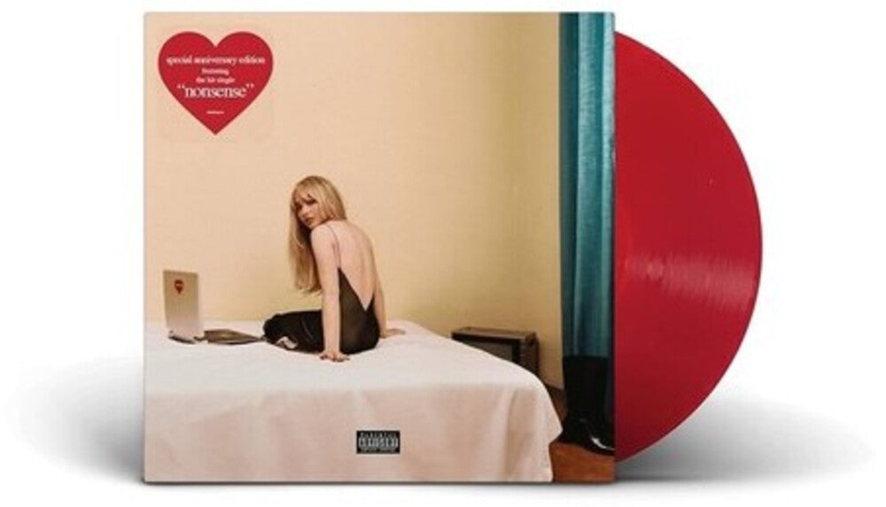 the album cover for Sabrina Carpenter - Emails I Can't Send [Colored Vinyl] [Limited Edition] (Red) (Can)