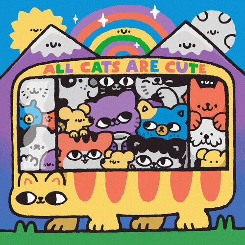 Catbeats - All Cats Are Cute - Blue - Vinyl Record