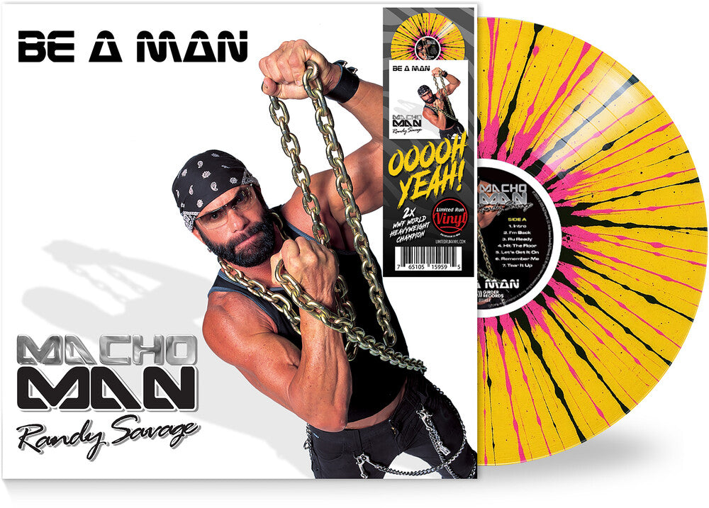 Be A Man [Yellow/Black/Pink] Vinyl Record