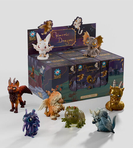 Kaleidos Creative - Chimeric Dragons Blind Box With 6 Piece Pdq - Collectibles