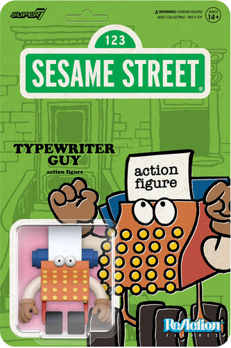 Sesame Street Reaction Figures Wave 06 - Typewrite - Sesame Street Reaction Figures Wave 06 - Typewrite - Collectibles