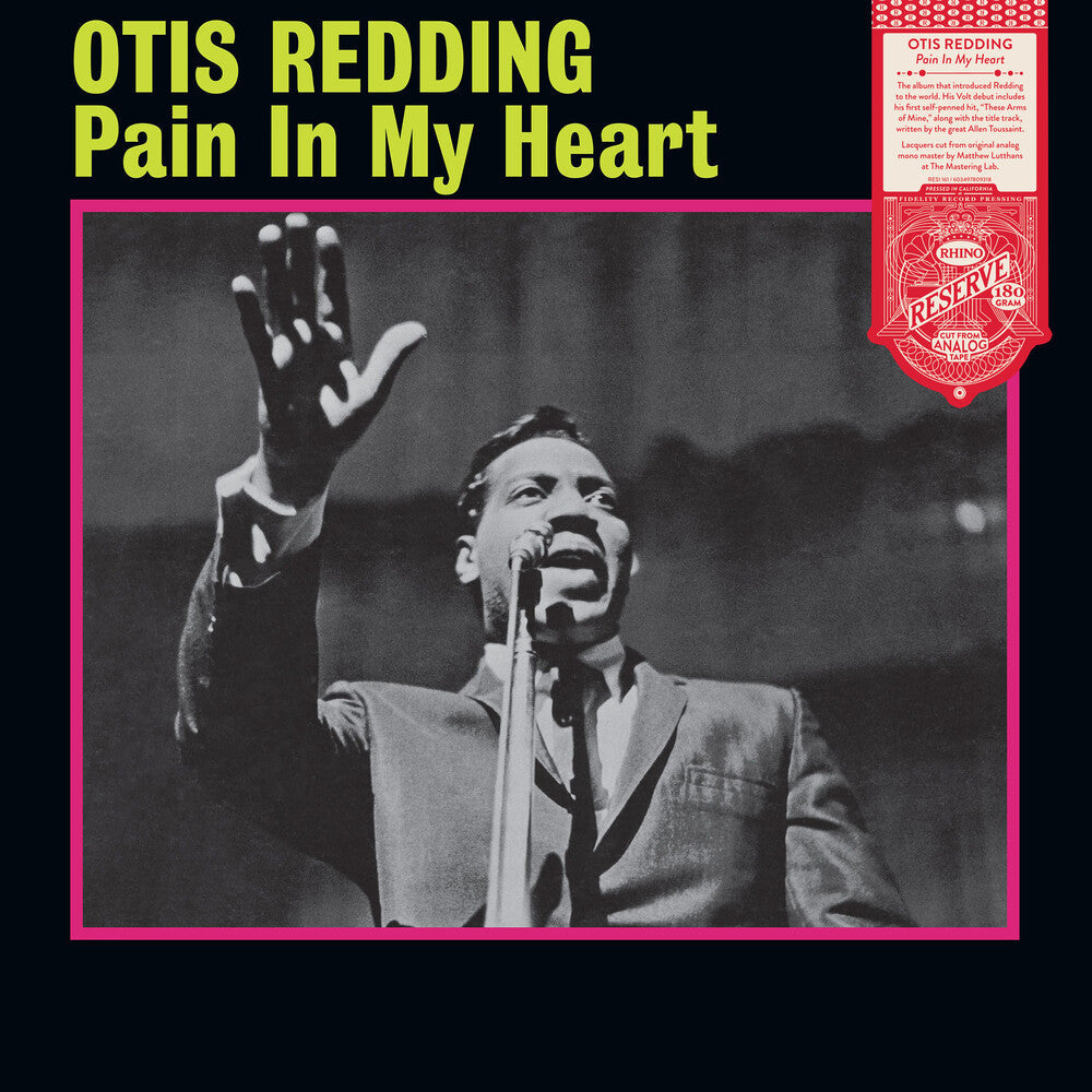 Pain In My Heart (Rhino Reserve) [LP] Vinyl Record