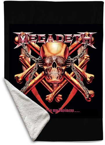 Rocksax Megadeth Blnk Killing Is My Business 60x80 - Rocksax Megadeth Blnk Killing Is My Business 60x80 - Special Products