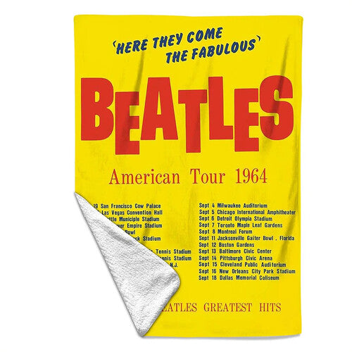 Rocksax Beatles Blnk America Tour Yellow 50x60 - Rocksax Beatles Blnk America Tour Yellow 50x60 - Special Products