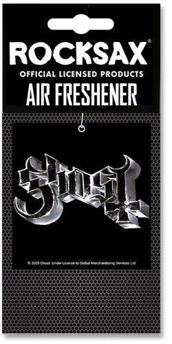 Rocksax Ghost Chrome Logo Air Freshener - Rocksax Ghost Chrome Logo Air Freshener - Special Products