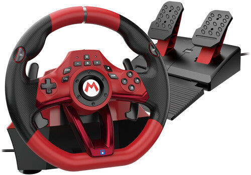 Hori Nintendo Switch Racing Wheel Mario Kart Pro Deluxe - Video Game Accessories