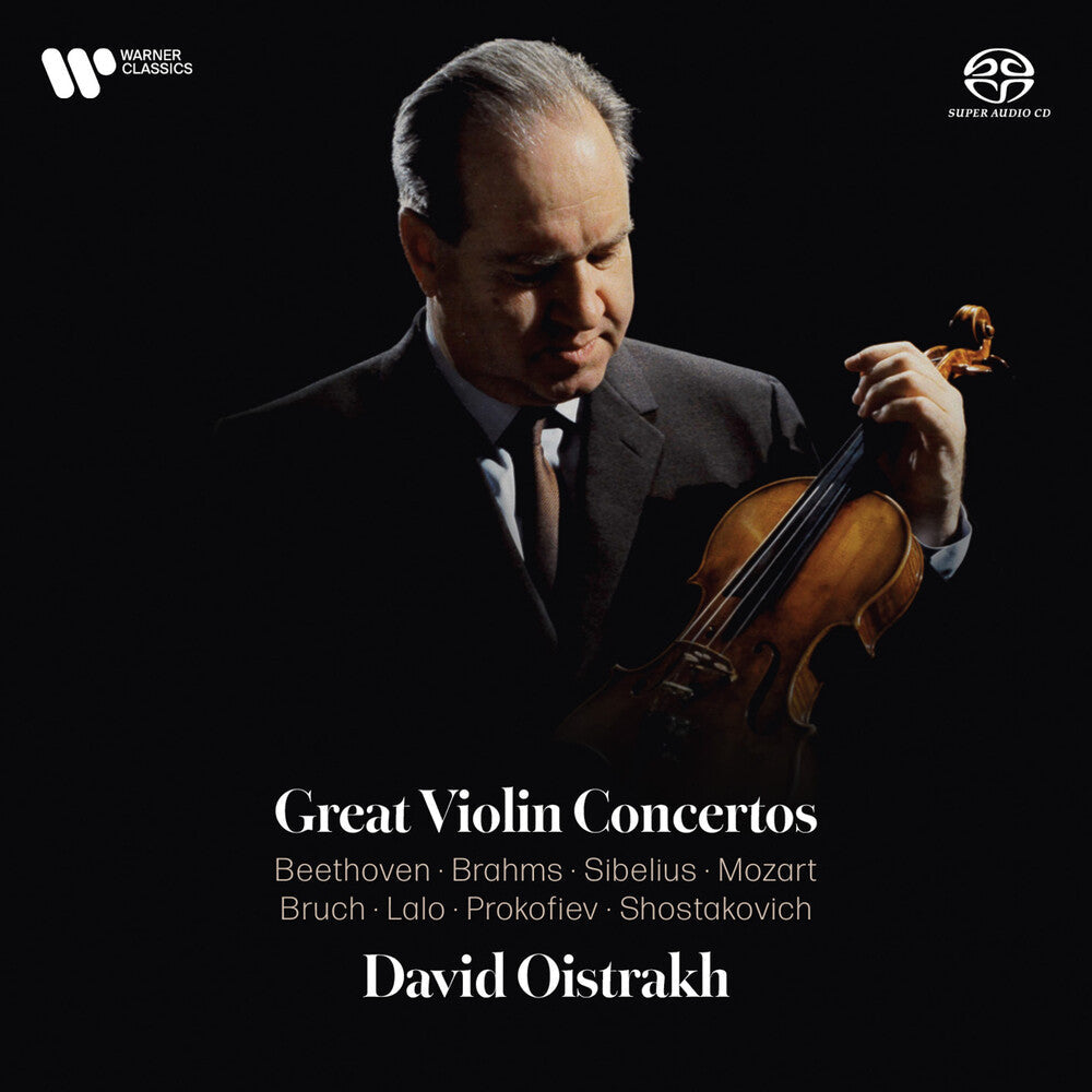 Pre-Order: Great Violin Concertos By Oistrakh Music CD