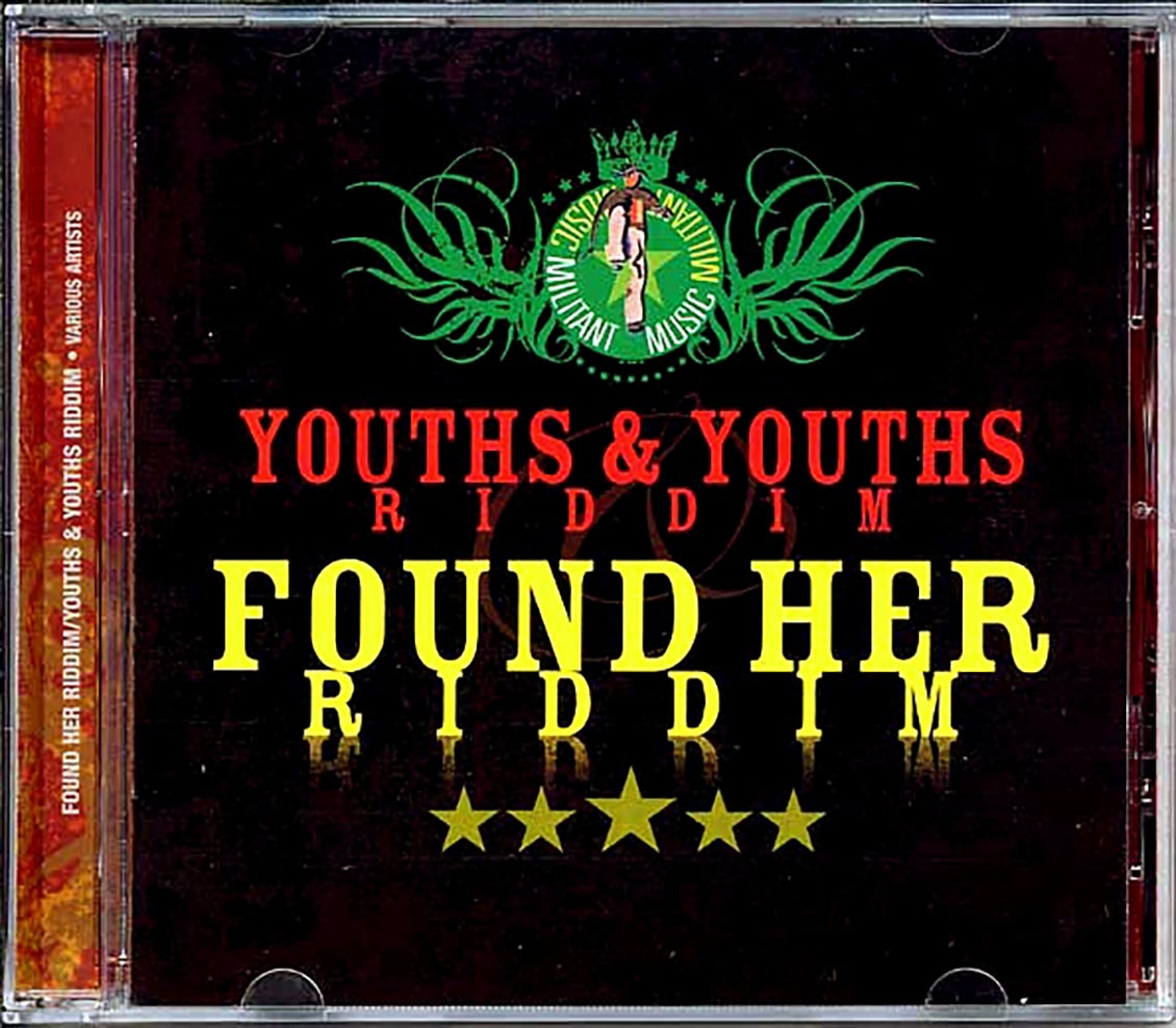 Ras Shiloh, Luciano, Sizzla, Etc. - Youth & Youth Riddim + Found Her Riddim (22 tracks) Music CD