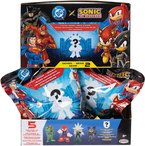 Jakks Pacific Dc X Sonic 2.5in Fig Wv 2 Blind Pdq - Jakks Pacific Dc X Sonic 2.5in Fig Wv 2 Blind Pdq - Collectibles