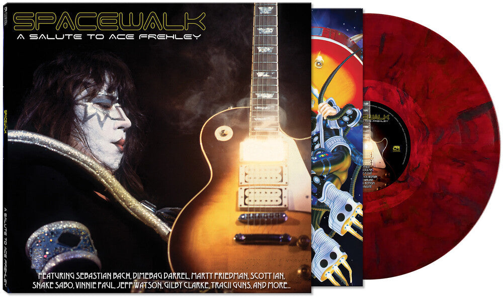 Various Artists - Spacewalk - A Tribute to Ace Frehley [Red Marble] Vinyl Record
