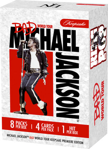 Michael Jackson Bad Keepsake Cards Blaster Box - Michael Jackson Bad Keepsake Cards Blaster Box - Collectibles