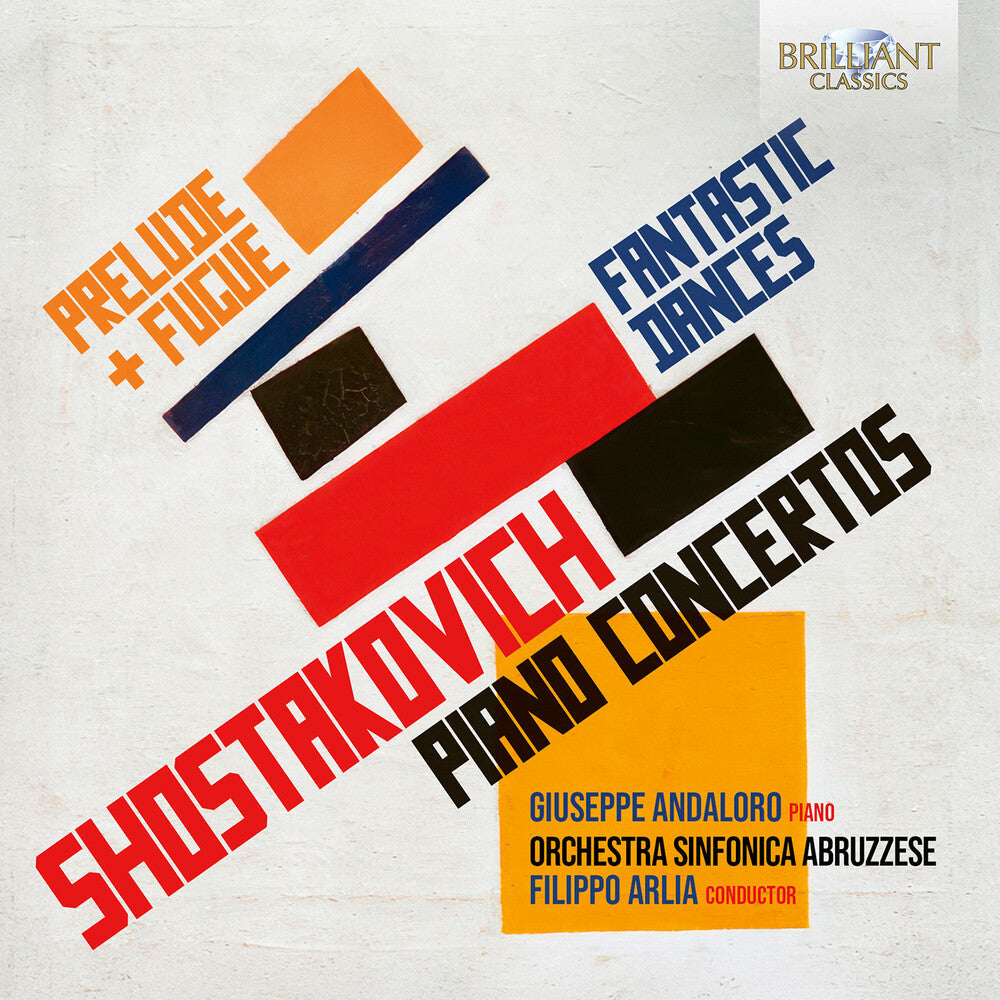 Shostakovich: Prelude & Fugue Fantastic Dances Music CD
