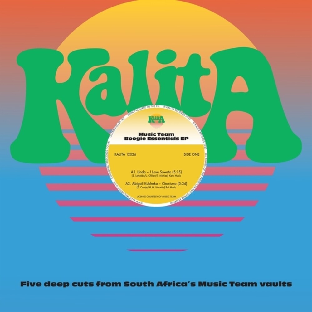 Music Team Boogie Essentials / Various (Uk) [12" Vinyl] Vinyl Record