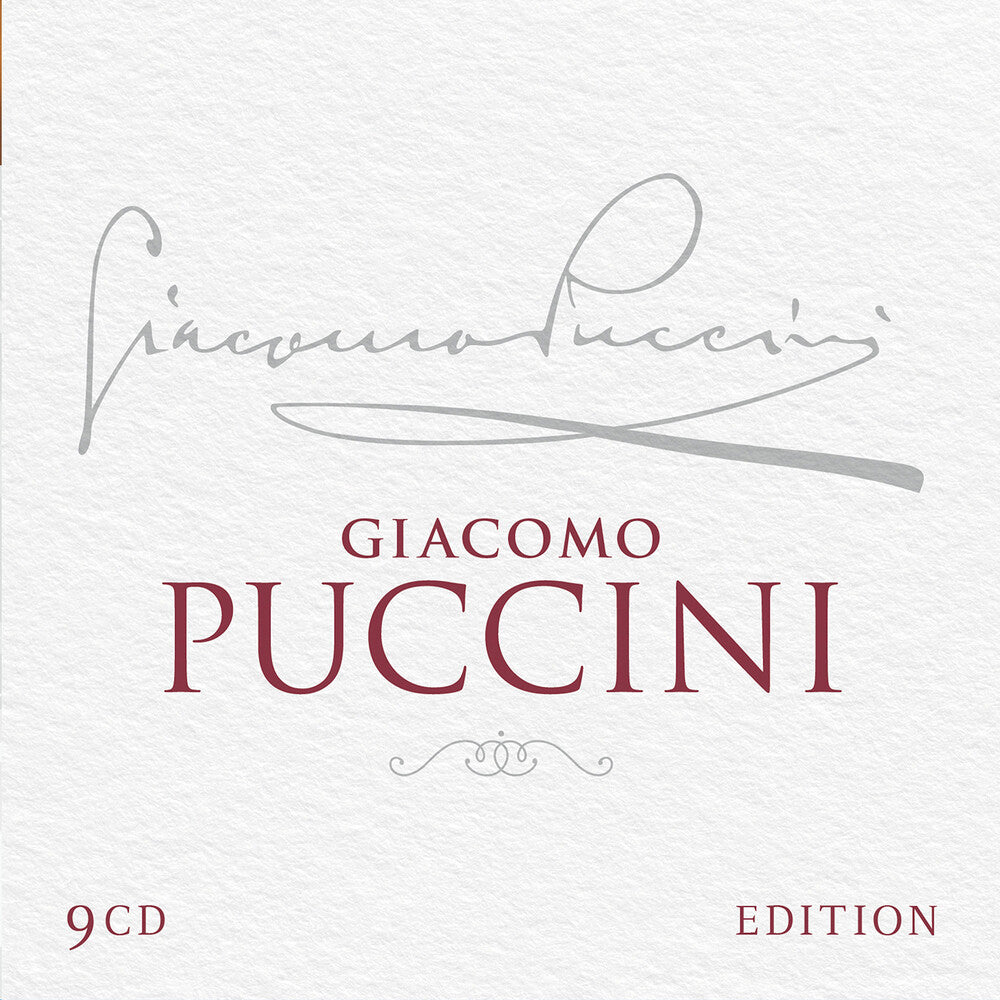 Giacomo Puccini Edition (9 Cd Box) Music CD