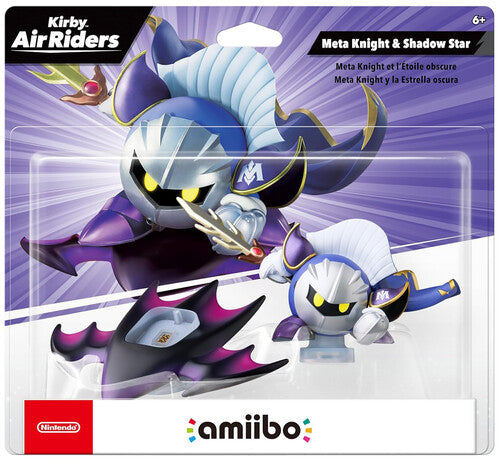 Amiibo: Kirby Air - Meta Knight & Shadow Star - Amiibo: Kirby Air - Meta Knight & Shadow Star - Game Accessories