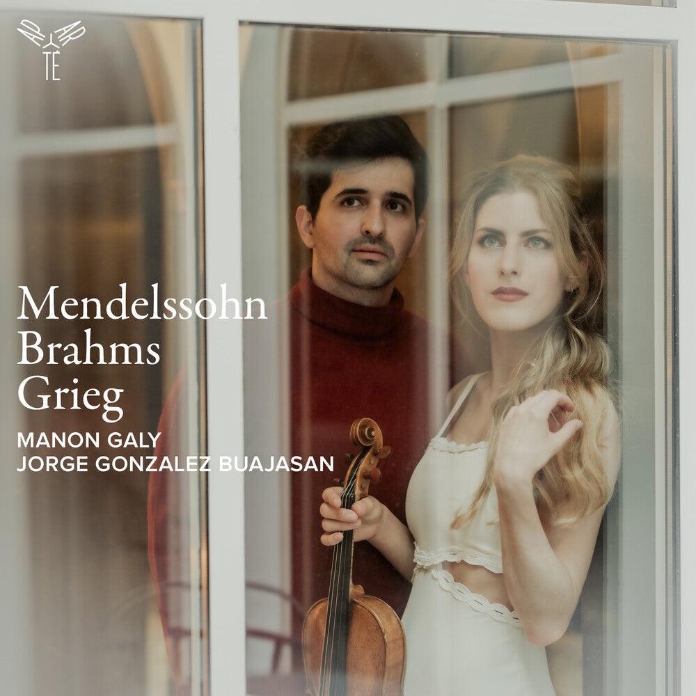 Mendelssohn, Brahms & Grieg: Violin Sonatas Music CD