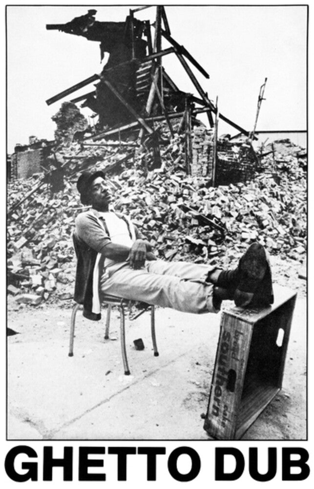 the album cover for Bim Sherman - Ghetto Dub