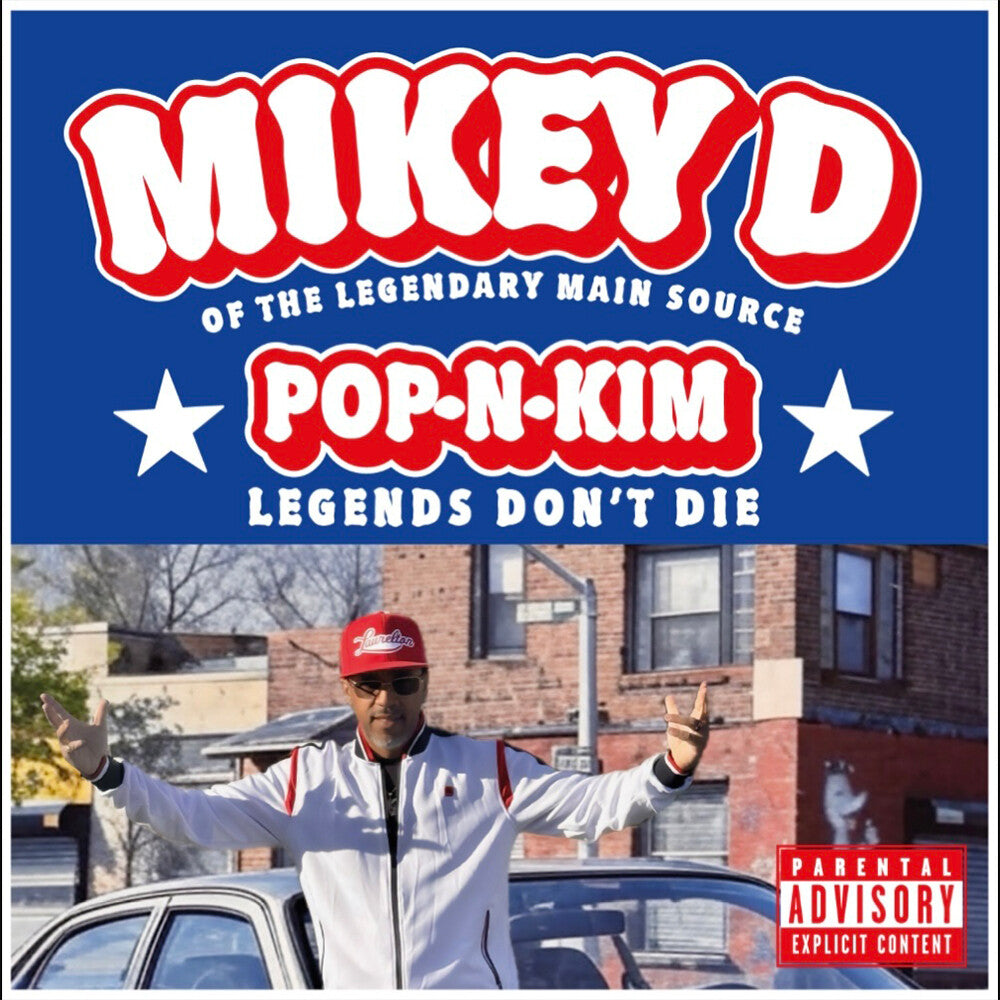 POP-N-KIM (Legends Don't Die) [Red] Vinyl Record