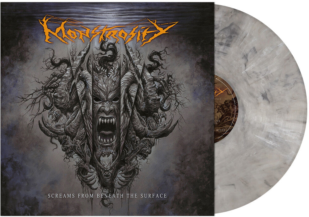 Monstrosity - Screams from Beneath the Surface [Gray Marbled] Vinyl Record
