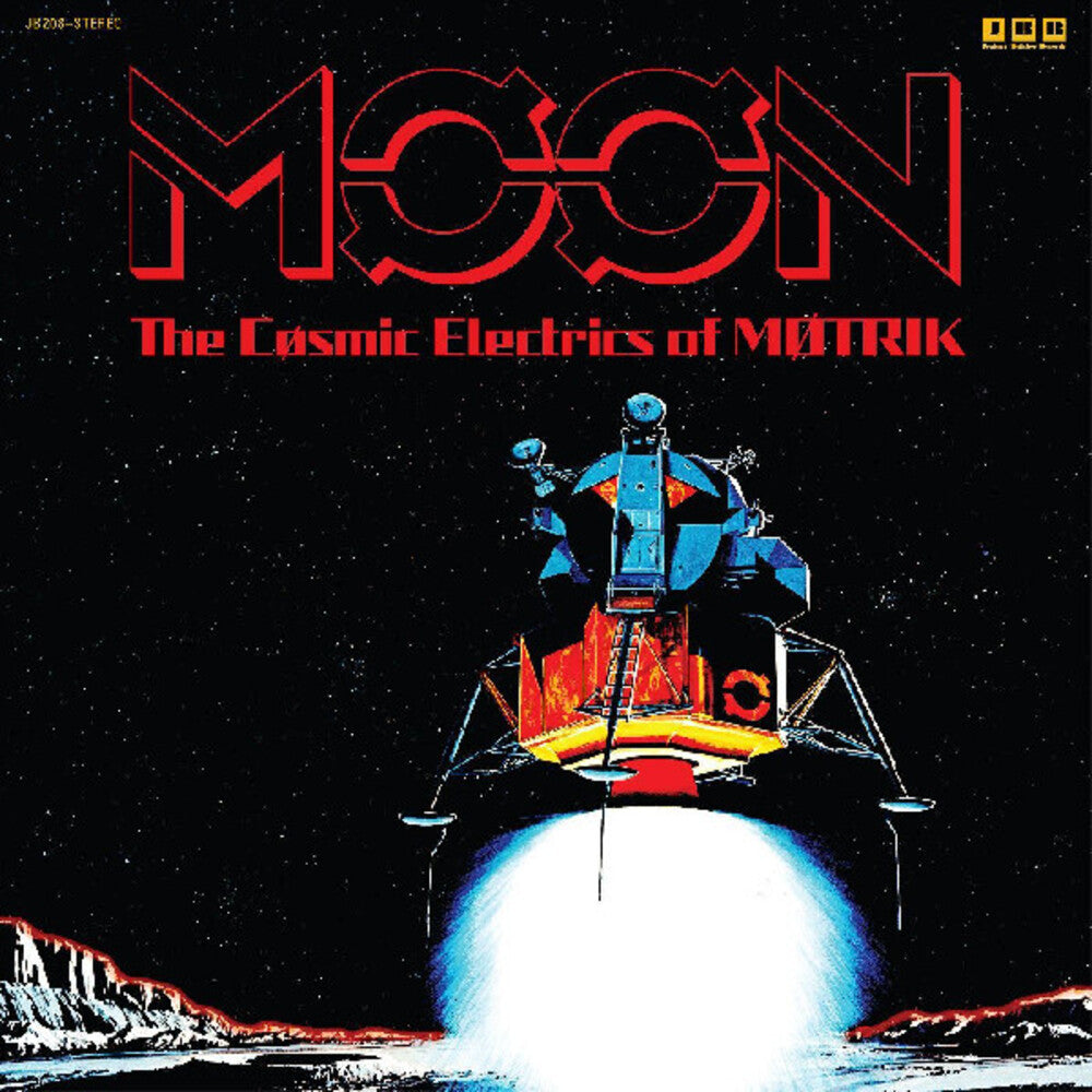 the album cover for Motrik - Moon: The Cosmic Electrics Of Motrik [Colored Vinyl] (Gry)