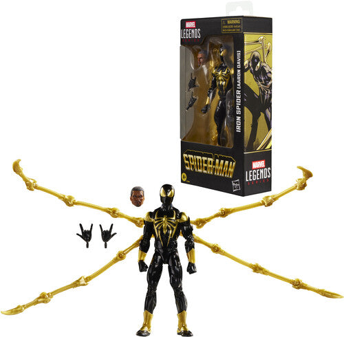 Mvl Legends Green 6 - Spider-man Mvl Legends Iron Spider (aaron Davis) - Collectibles