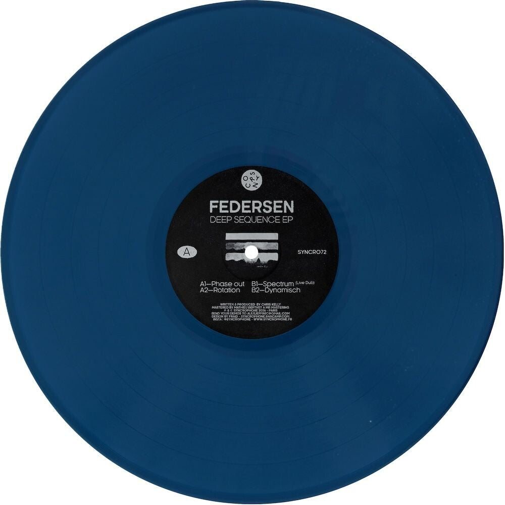 Deep Sequence (Blue) [Colored Vinyl] (Ep) Vinyl Record