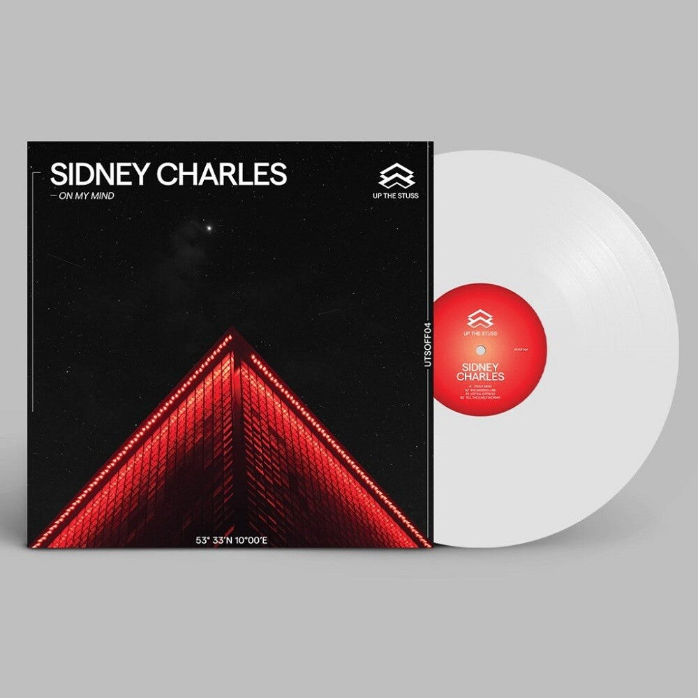 the album cover for Sidney Charles - On My Mind [Colored Vinyl] (Wht)