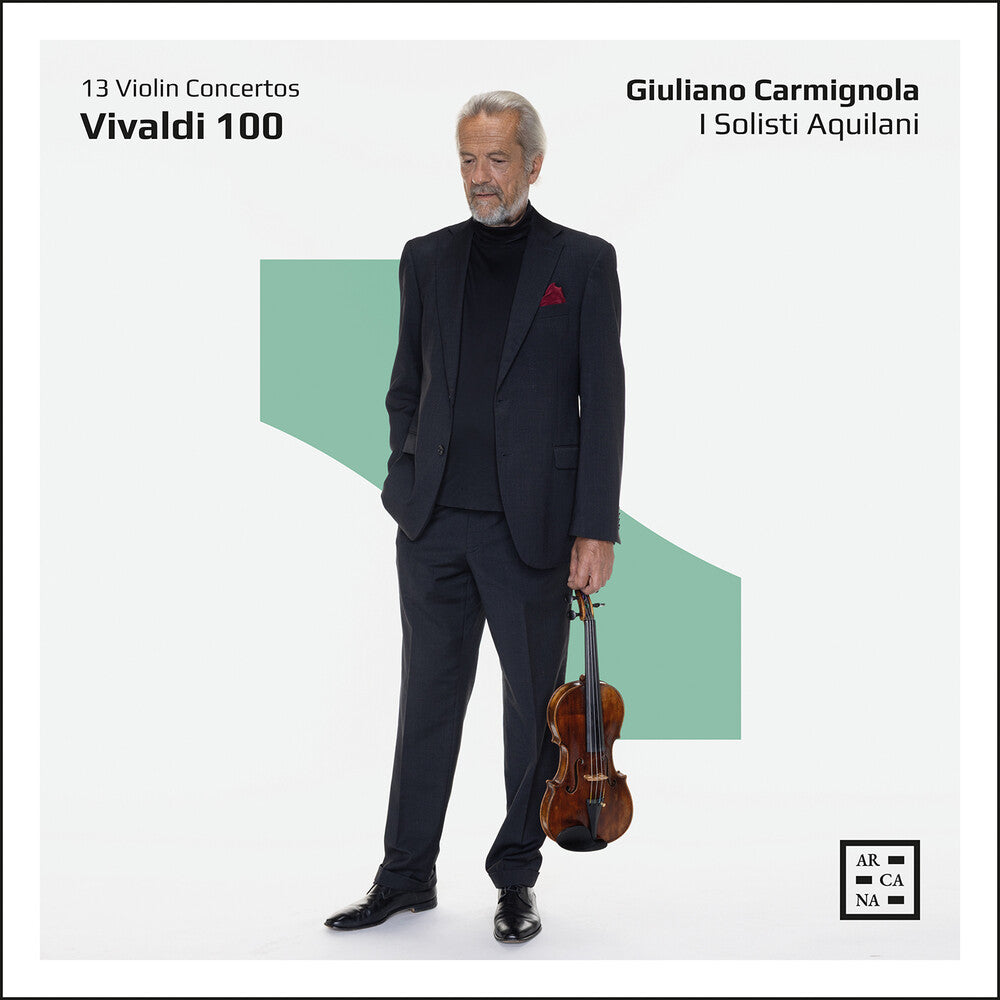Vivaldi 100 - 13 Violin Cons Music CD
