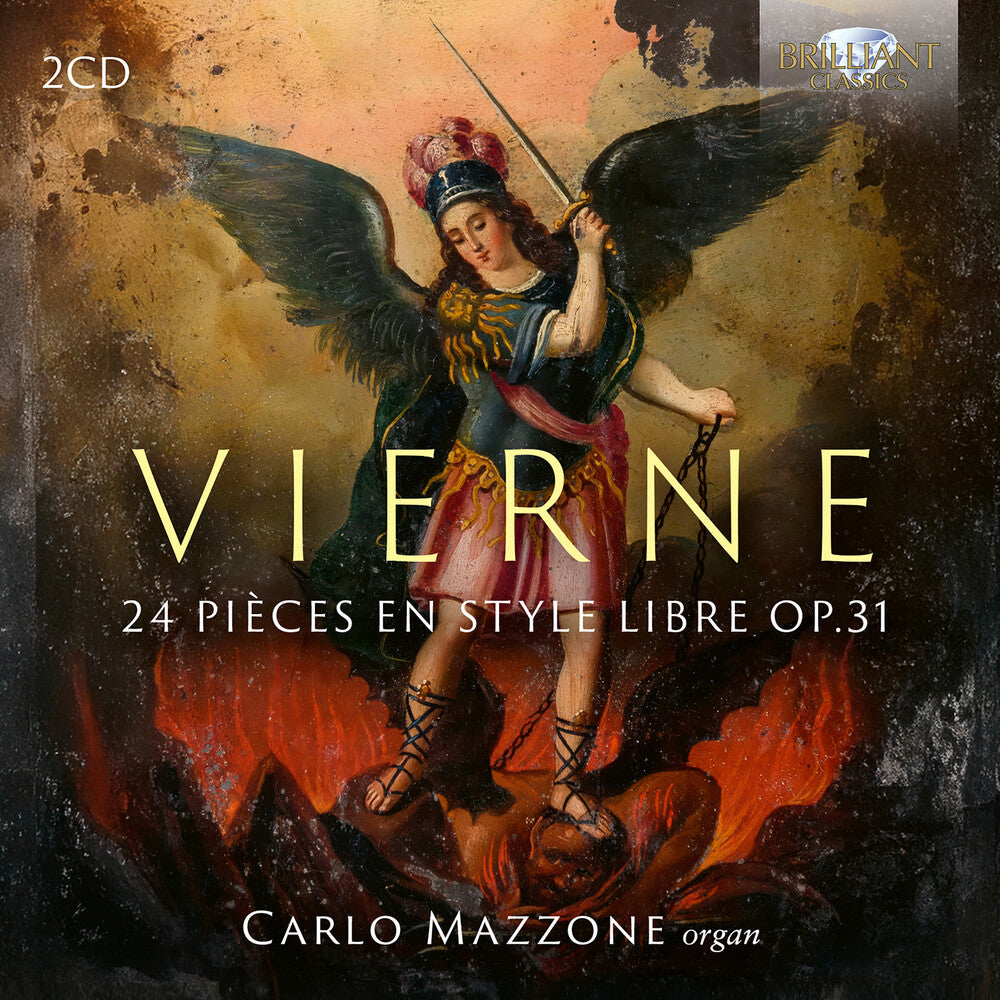 the album cover for Carlo Mazzone - Vierne: 24 Pieces En Style Libre Op. 31