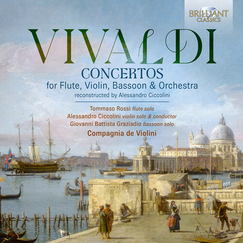 Rossi,tommaso - Vivaldi: Cons For Flute Violin Bassoon & Orchestra - Music CD
