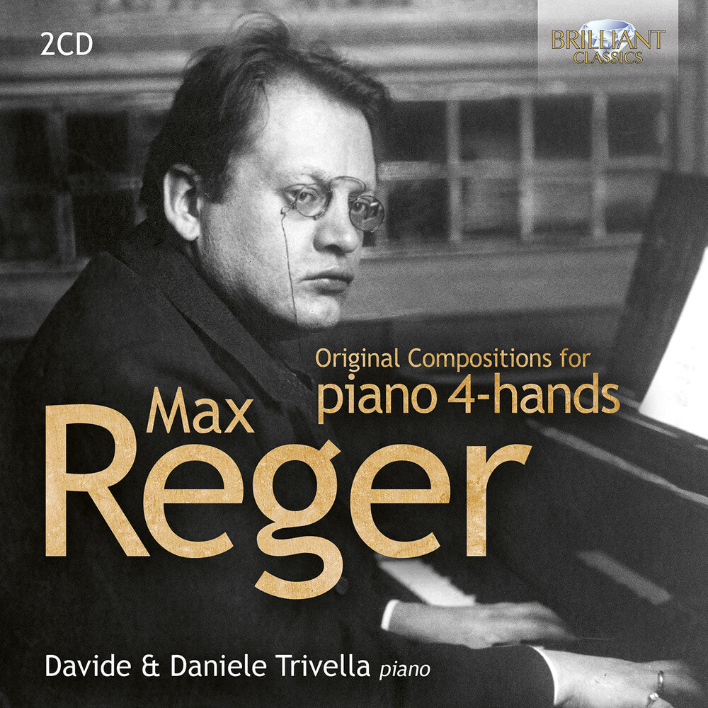 Reger: Original Compositions For Pno 4-Hands Music CD
