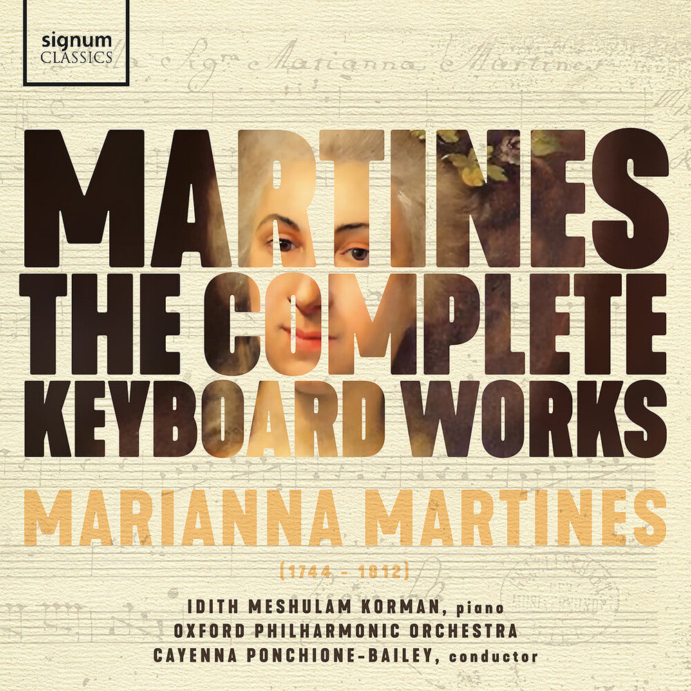 Martines: Complete Keyboard Works Music CD