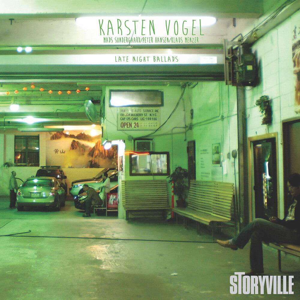 the album cover for Karsten Vogel - Late Night Ballads