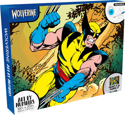 Marvel Wolverine 16x20 Art By Numbers - Marvel Wolverine 16x20 Art By Numbers - Collectibles
