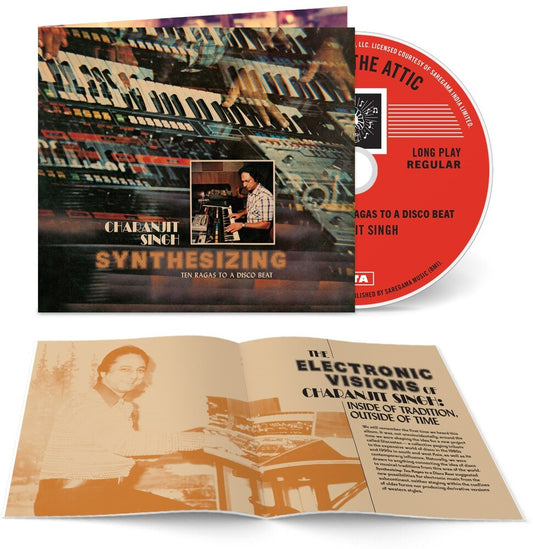the album cover for Charanjit Singh - Synthesizing: Ten Ragas To A Disco Beat [Deluxe]